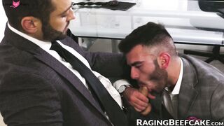 Handsome Drew Valentino raw destroys the asshole of hunk Pol Prince