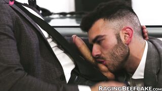 Handsome Drew Valentino raw destroys the asshole of hunk Pol Prince