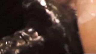 CentralFisting.com - Bearded hunk's self fisting with black dildo