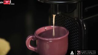 MORNING DELIGHT  Jayla De Angelis Pleases Her Insatiable Thirst with Brutal Anal Bangs