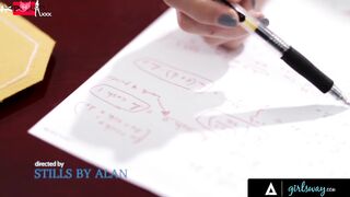 GIRLSWAY slender schoolgirl Veronica Rodriguez Gets Disciplined by Professor cougar Jelena Jensen  ANAL UNFAIR ATTENTION PART two
