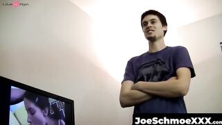 JoeSchmoeXXX.com - Straight stud plows Daddy Joe's ass and makes him moan