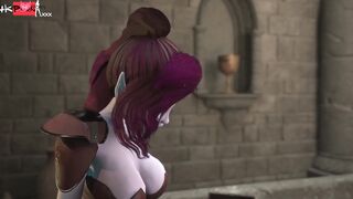 3DGSPOT  Elven Fury A Big Boobed Elfs Triumph Over a Struggling Hun