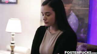 Tasty Gia Paige having hardcore fauxcest with a family of three