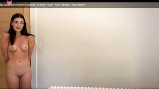 Petite stepdaughter never tried anal with big dick