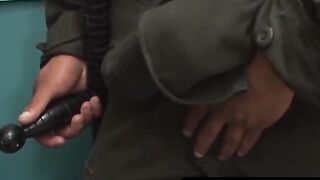 OTBXXX.com - Amateur dick-loving twink pleasures a perverted security guard with his