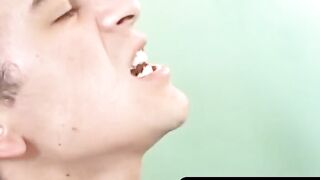 OTBXXX.com - Attractive twink takes a monster dick deep in his tight eager asshole