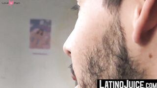 Muscled Diego Silvero along with four latinos unleashed their horny side in a single