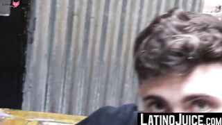 Muscled Diego Silvero along with four latinos unleashed their horny side in a single
