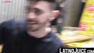 Muscled Diego Silvero along with four latinos unleashed their horny side in a single