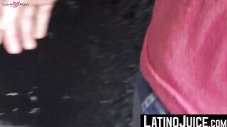 Muscled Diego Silvero along with four latinos unleashed their horny side in a single