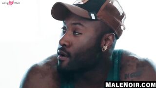 MaleNoir.com - Aaron Reese's wild exploration with three aroused bodies