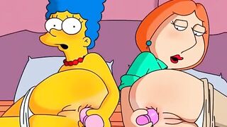 Famous hentai girls with strapons and dildos