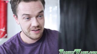Girl with big boobs does stepcest porn with her stepbrother