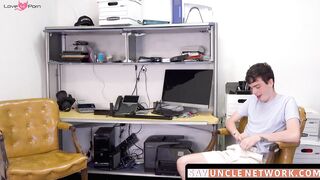 SayUncleNetwork.com - Myott Hunter joins Christian Ryder for heated mutual stroking