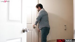 Pervy guy fucked horny blonde roommate