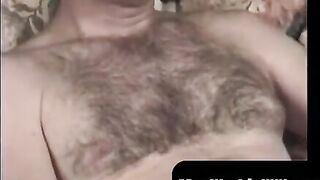 MenWorkinXXX.com - Crazy old bastard enjoys stroking his hairy cock solo
