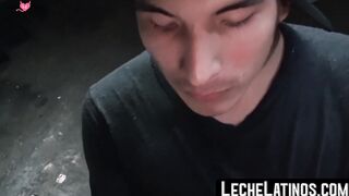 LecheLatinos.com - Cute young Latino's gay awakening after an intense bareback fuck