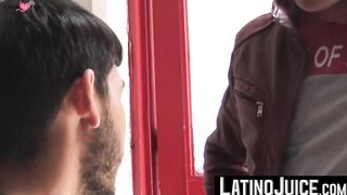 Lustful latinos Bruno and Roku satisfies their sexual cravings by fucking each other