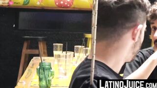 Stunning dude Marcos bends over and let Diego Silvero dominate his ass