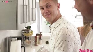 jamie michelle kyler quinn step family filled with multiple creampies on thanksgiving
