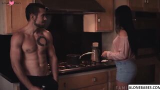jennifer white big ass oiled stepmom fucks stepson
