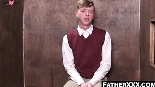 FatherXXX.com - Cumming confession with father kept secret and hot