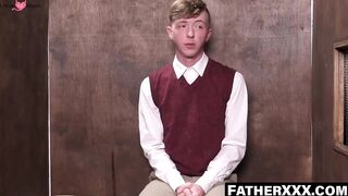 FatherXXX.com - Cumming confession with father kept secret and hot