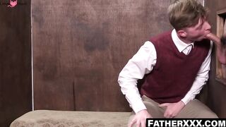 FatherXXX.com - Cumming confession with father kept secret and hot