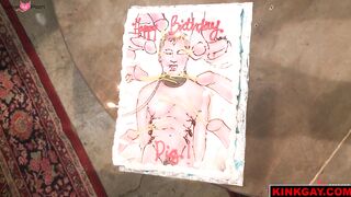 OH GOD! What have they done to that poor man!!