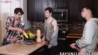 Dakota Lovell and Amone Bane got into a threesome fun with Jonah Wheeler