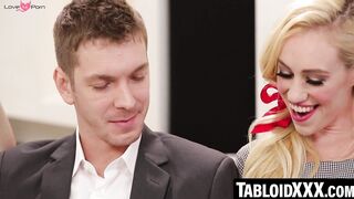 TabloidXXX.com - Blonde doll Lyra Law's intense fuck with Markus Dupree