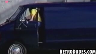 RetroDudes.com - Old school Al Parker gives a sensual blowjob with expert skill