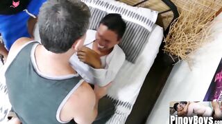 PinoyBoys.com - Petite Asian twinks Alex and Jr enjoy a threesome with ass banging ac
