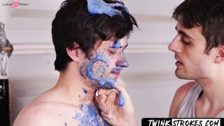TwinkStrokes.com - Hung Young twink Timber Harvest showers and bare fucks twink buddy