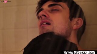 TwinkStrokes.com - Hung Young twink Timber Harvest showers and bare fucks twink buddy
