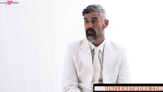 SayUncleNetwork.com - Secret bareback banging for gay student and his stepdad
