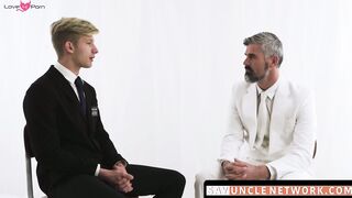 SayUncleNetwork.com - Secret bareback banging for gay student and his stepdad