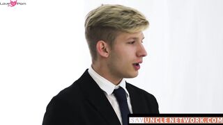 SayUncleNetwork.com - Secret bareback banging for gay student and his stepdad