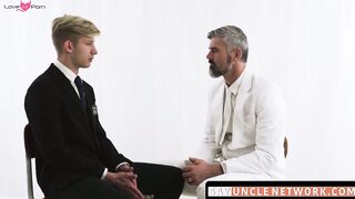 SayUncleNetwork.com - Secret bareback banging for gay student and his stepdad