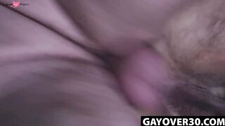 GayOver30.com - Hans Berlin's passionate fucking with friend