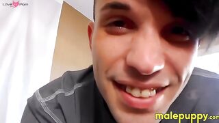 Your babysitter Nick Darling shows you his underwear and cock
