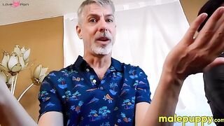 Your babysitter Nick Darling shows you his underwear and cock