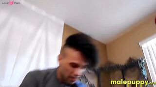 Your babysitter Nick Darling shows you his underwear and cock