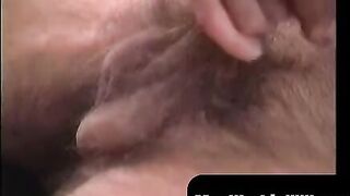 MenWorkinXXX.com - Old John enjoys stroking his small hairy prick alone