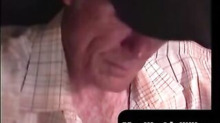 MenWorkinXXX.com - Old John enjoys stroking his small hairy prick alone