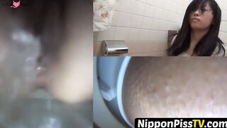 NipponPissTV.com - Japanese amateur pees while several strangers watch her outdoors