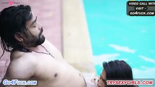 Swiming Pool Threesome Wife And Girlfriend With Husband Hardcore Sex