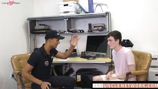 SayUncleNetwork.com - Myott Hunter rides AJ Sloan's throbbing BBC cowgirl style