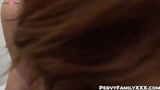 Lusty stepmom Andi James asks stepson to fuck her cunt